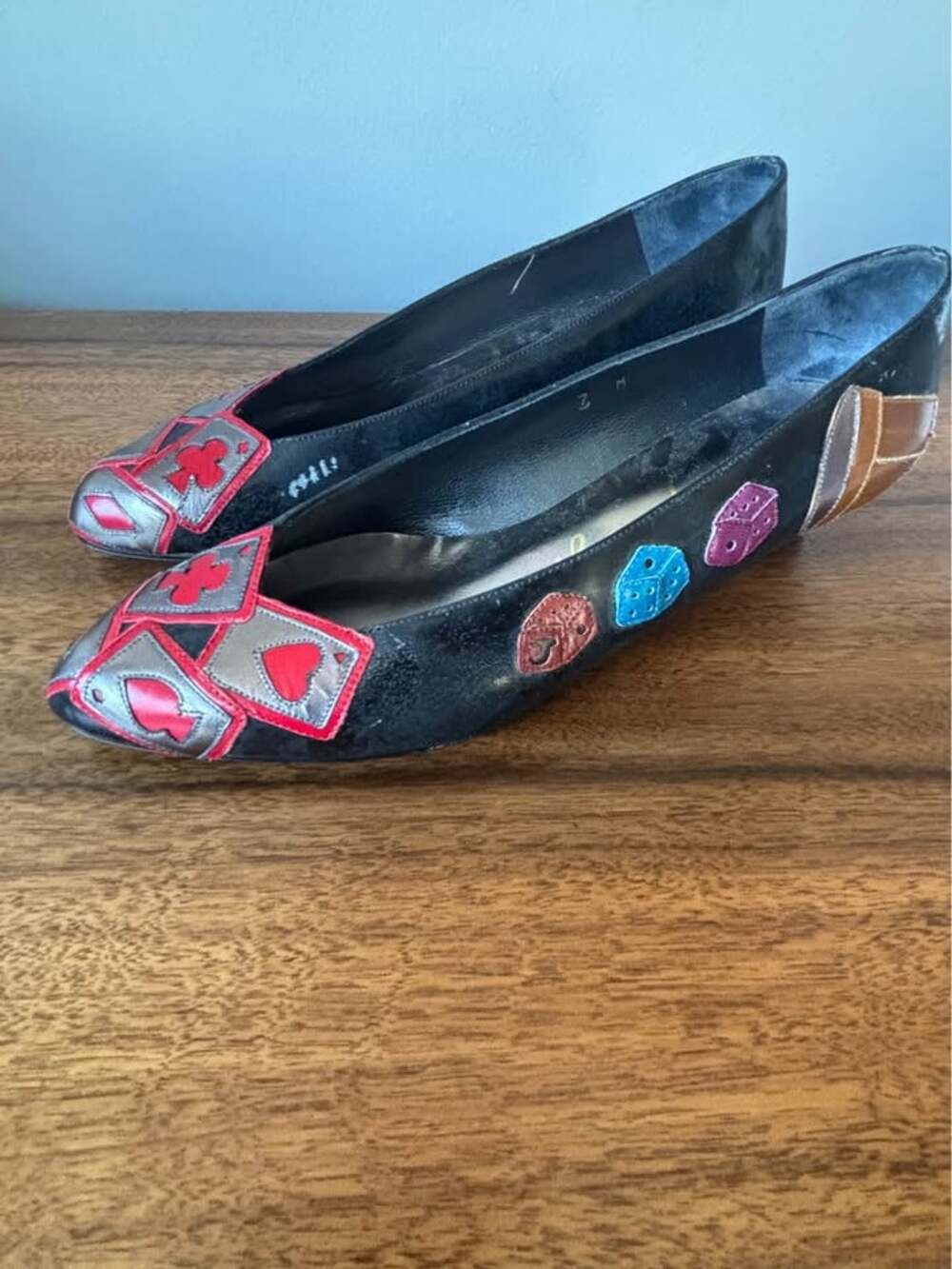 Rare Vintage 1980s Margaret Jerrold "Margaret J." Las Vegas Casino Leather Low H